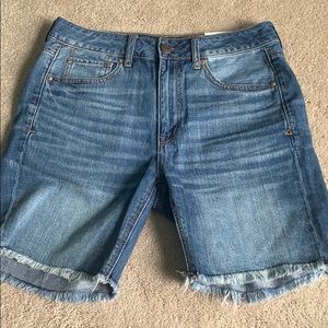 American Eagle High Rise Tomgirl bermuda shorts 6